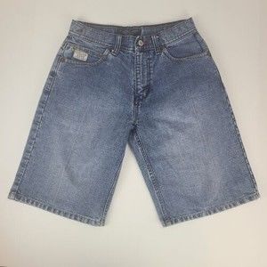 U.S. Polo Assn. Youth Boy's (14) Blue Denim Long Bermuda Jean Shorts